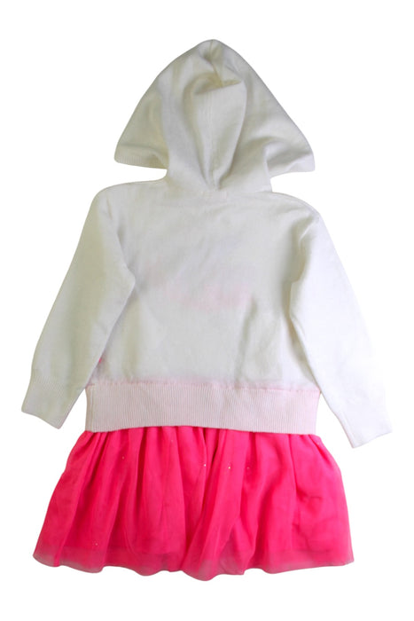 A White Sweater Dresses from Billieblush in size 4T for girl. (Back View)