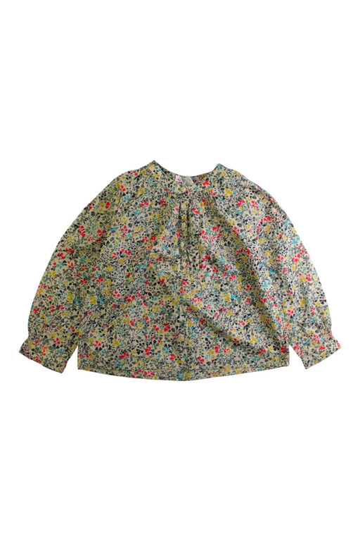 A Multicolour Long Sleeve Tops from Bonpoint in size 6T for girl. (Front View)