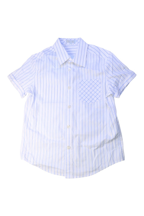 A White Short Sleeve Shirts from Nicholas & Bears in size 8Y for boy. (Front View)
