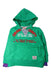 A Green Hooded Sweatshirts from As Know As Ponpoko in size 5T for boy. (Front View)