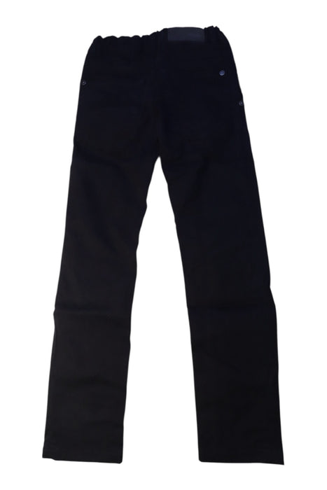 A Black Casual Pants from Boss in size 8Y for boy. (Back View)
