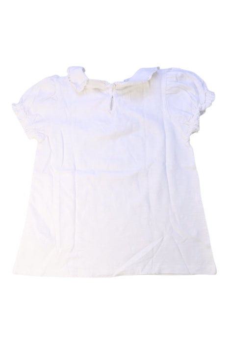 A White Short Sleeve Tops from Monsoon in size 7Y for girl. (Back View)