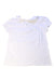 A White Short Sleeve Tops from Monsoon in size 7Y for girl. (Back View)