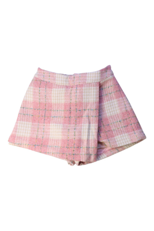 A Pink Skorts from Chickeeduck in size 5T for girl. (Front View)