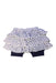 A White Skorts from As Know As Ponpoko in size 7Y for girl. (Back View)