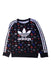 A Black Crewneck Sweatshirts from Adidas in size 6T for boy. (Front View)