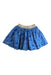 A Blue Short Skirts from Bonnie Baby in size 4T for girl. (Front View)