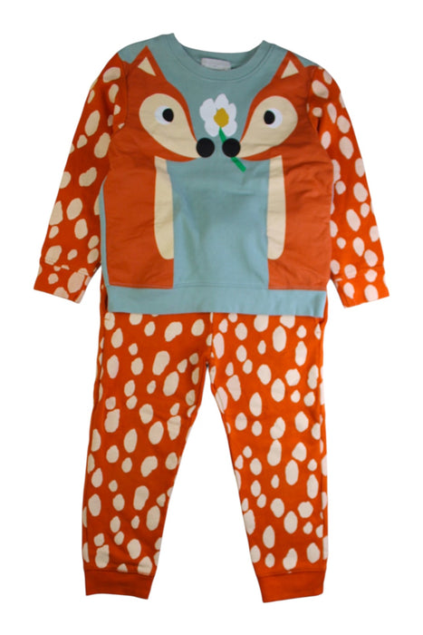 A Orange Pants Sets from Stella McCartney in size 5T for girl. (Front View)