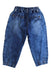 A Blue Jeans from Monnalisa in size 3T for girl. (Back View)