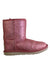 A Pink Booties from UGG in size 7Y for girl. (Front View)