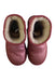 A Pink Booties from UGG in size 7Y for girl. (Back View)