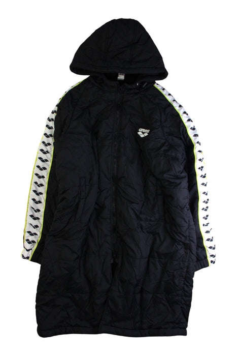 A Black Cover Ups from Arena in size 10Y for neutral. (Front View)
