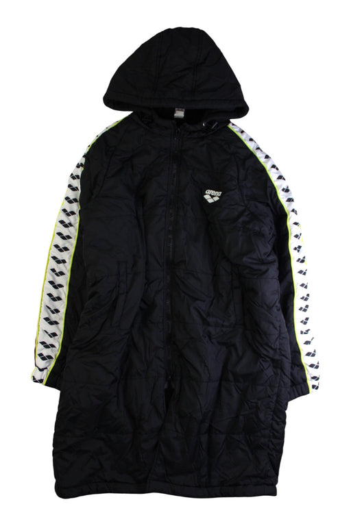 A Black Cover Ups from Arena in size 10Y for neutral. (Front View)