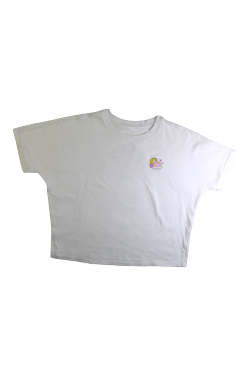 A White Short Sleeve T Shirts from Skechers in size 11Y for girl. (Front View)