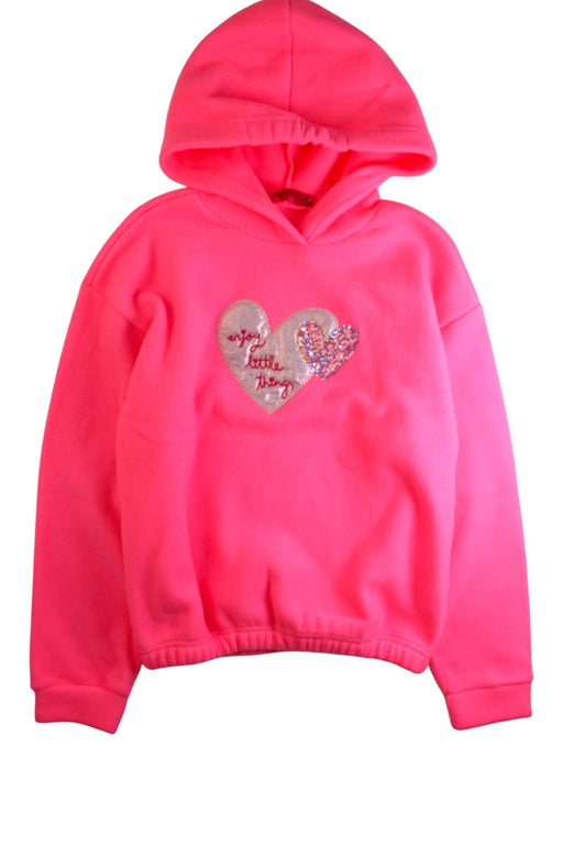 A Pink Hooded Sweatshirts from Agatha Ruiz De La Prada in size 14Y for girl. (Front View)