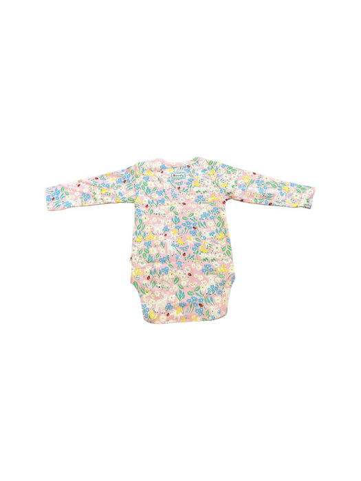 A Multicolour Long Sleeve Bodysuits from Piccalilly in size 12-18M for girl. (Back View)