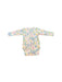 A Multicolour Long Sleeve Bodysuits from Piccalilly in size 12-18M for girl. (Back View)