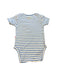 A Blue Short Sleeve Bodysuits from Piccalilly in size 12-18M for neutral. (Back View)
