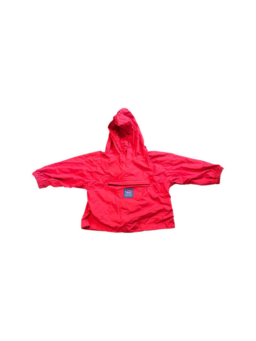 A Red Rain Jackets from Jojo Maman Bébé in size 18-24M for neutral. (Back View)