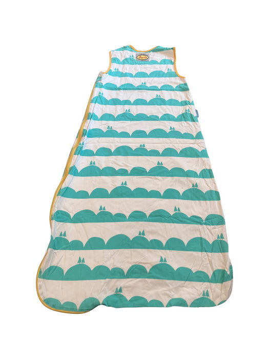 A White Sleepsacs from The Gro Company in size 18-24M for neutral. (Back View)