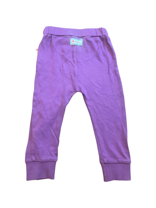 A Purple Sweatpants from Piccalilly in size 12-18M for neutral. (Back View)