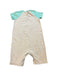 A Grey Short Sleeve Rompers from Frugi in size 18-24M for neutral. (Back View)