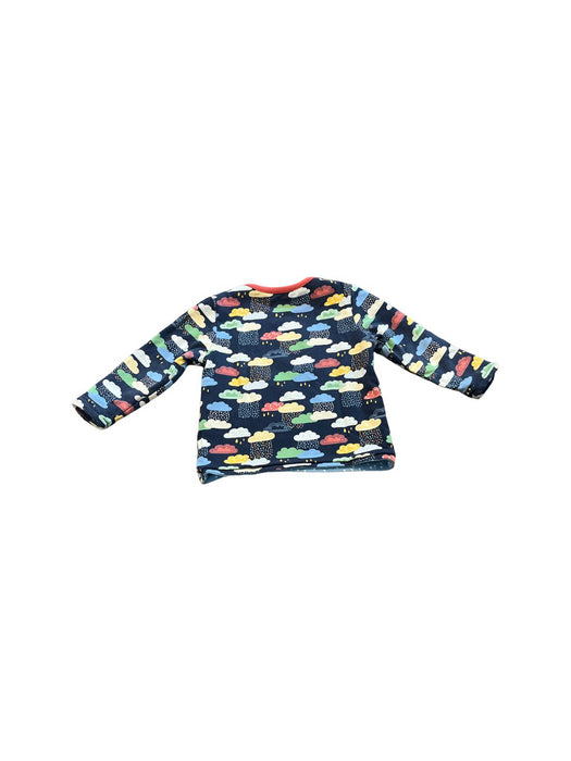 A Navy Crewneck Sweatshirts from Frugi in size 12-18M for neutral. (Back View)