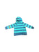 A Blue Hooded Sweatshirts from Frugi in size 3T for neutral. (Back View)