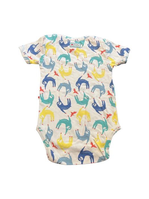 A Multicolour Short Sleeve Bodysuits from Piccalilly in size 12-18M for neutral. (Back View)