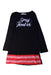 A Black Long Sleeve Dresses from Desigual in size 7Y for girl. (Front View)