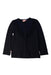 A Black Cardigans from As Know As Ponpoko in size 5T for girl. (Front View)