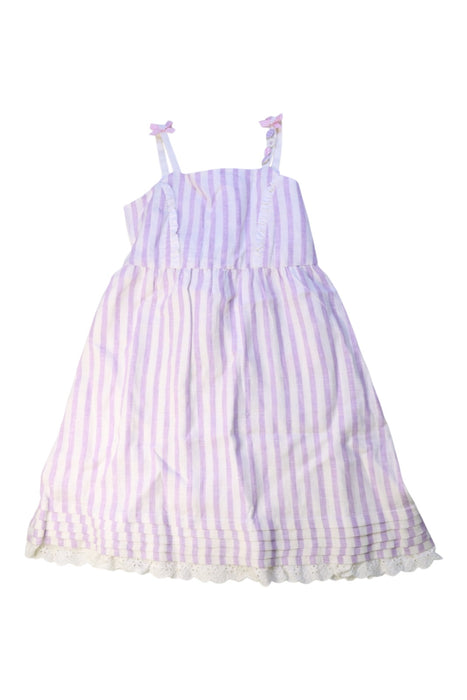 A Purple Sleeveless Dresses from Nicholas & Bears in size 8Y for girl. (Front View)