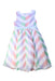 A Multicolour Sleeveless Dresses from Monsoon in size 8Y for girl. (Back View)