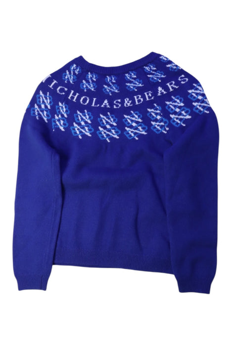 A Blue Knit Sweaters from Nicholas & Bears in size 8Y for neutral. (Back View)