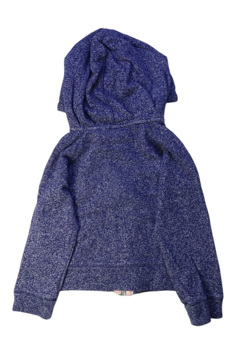 A Blue Zippered Sweatshirts from As Know As Ponpoko in size 5T for boy. (Back View)