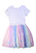 A Multicolour Short Sleeve Dresses from Monsoon in size 7Y for girl. (Back View)