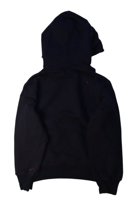 A Black Hooded Sweatshirts from Diesel in size 8Y for boy. (Back View)