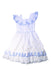 A White Sleeveless Dresses from Monsoon in size 8Y for girl. (Back View)