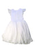 A White Short Sleeve Dresses from Paisley of London in size 7Y for girl. (Back View)