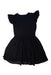 A Black Short Sleeve Dresses from Desigual in size 7Y for girl. (Back View)