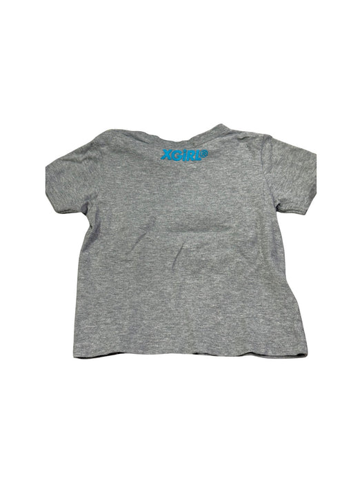 A Grey Short Sleeve T Shirts from X-girl in size 3T for girl. (Back View)
