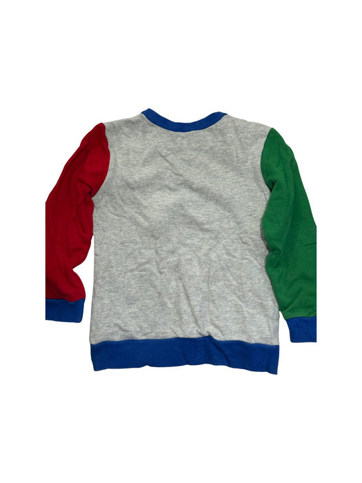 A Multicolour Crewneck Sweatshirts from Miki House in size 5T for boy. (Back View)