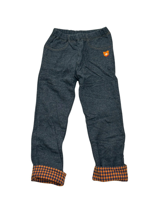 A Grey Casual Pants from Miki House in size 5T for boy. (Front View)