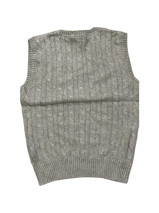 A Grey Sweater Vests from Polo Ralph Lauren in size 10Y for boy. (Back View)