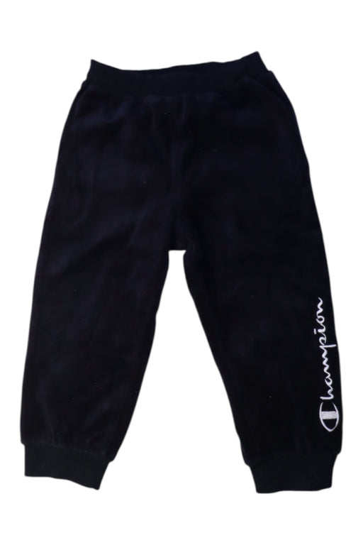 A Black Sweatpants from Champion in size 2T for boy. (Front View)