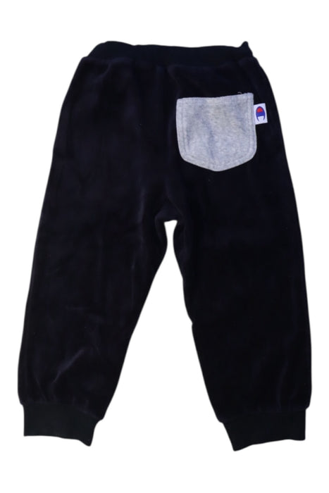 A Black Sweatpants from Champion in size 2T for boy. (Back View)
