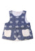 A Blue Outerwear Vests from Sense of Wonder in size 12-18M for neutral. (Front View)