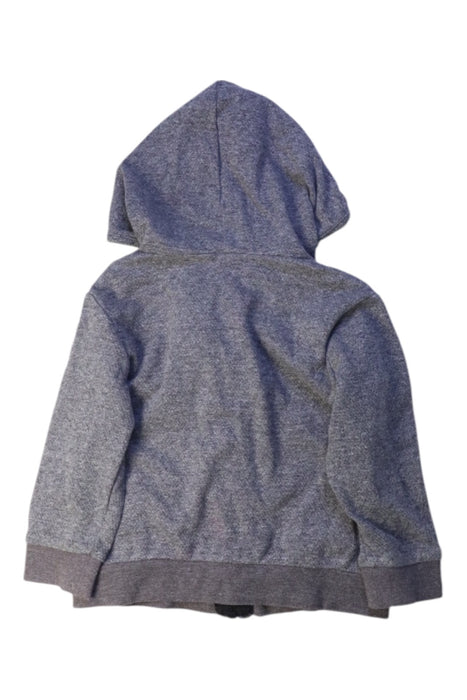 A Grey Hooded Sweatshirts from Champion in size 2T for boy. (Back View)