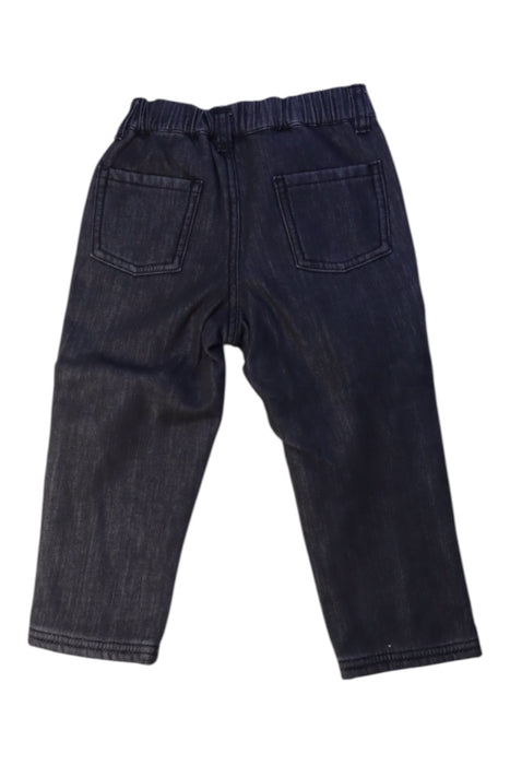 A Blue Jeans from Chickeeduck in size 18-24M for boy. (Back View)