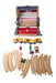 A Multicolour Cars Trucks Trains & Remote Control from Brio in size O/S for neutral. (Back View)
